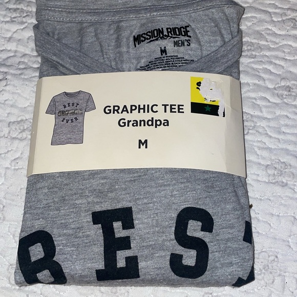 BNWT “Best Grandpa Ever” t-shirt. Men’s size medium - Picture 2 of 5